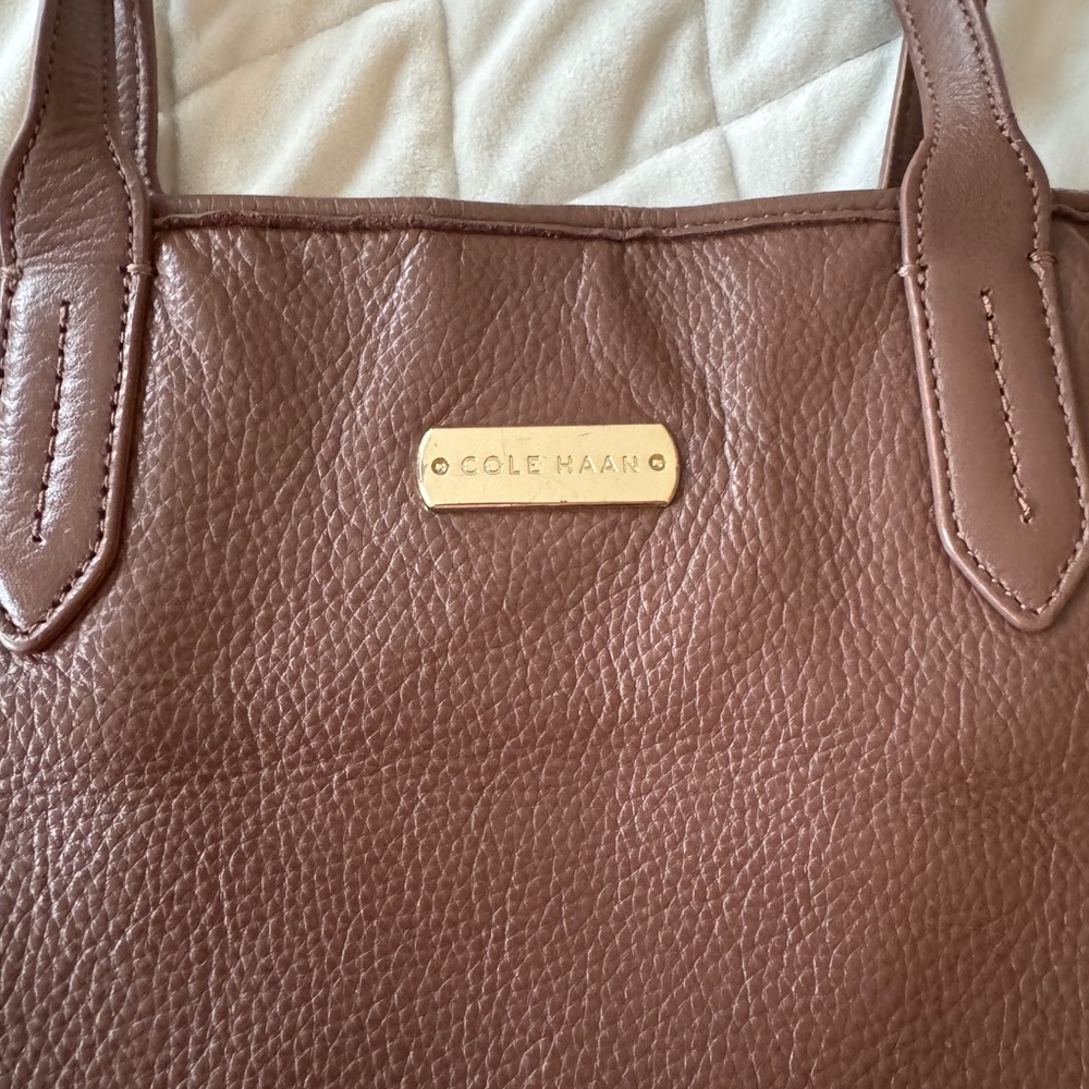 Cole Haan Women's Tan Leather Tote